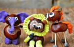 Поделки из каштанов своими руками: 100 идей