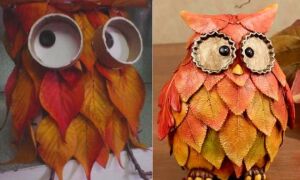 Осенние поделки из листьев: идеи для детского сада и начальной школы