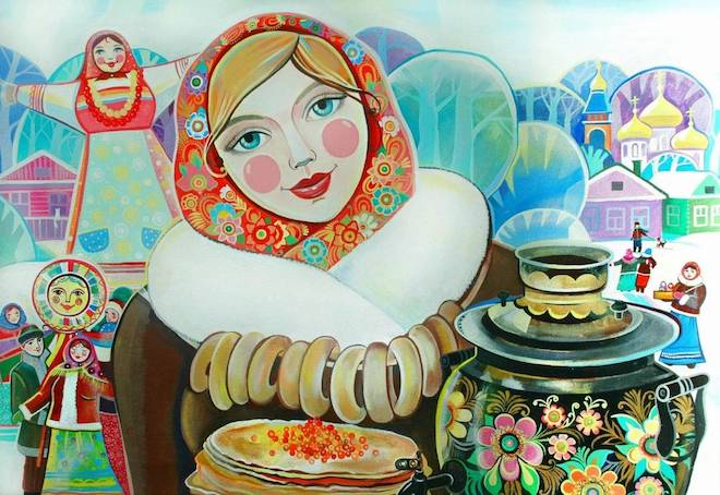 Рисунок Масленица