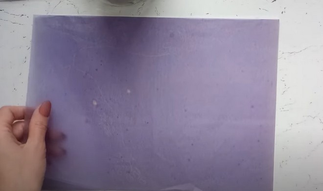 Лист копировальной бумаги