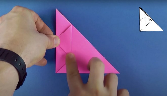 Голубь оригами 4