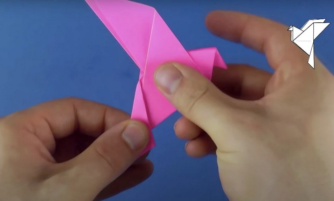 Голубь оригами 22