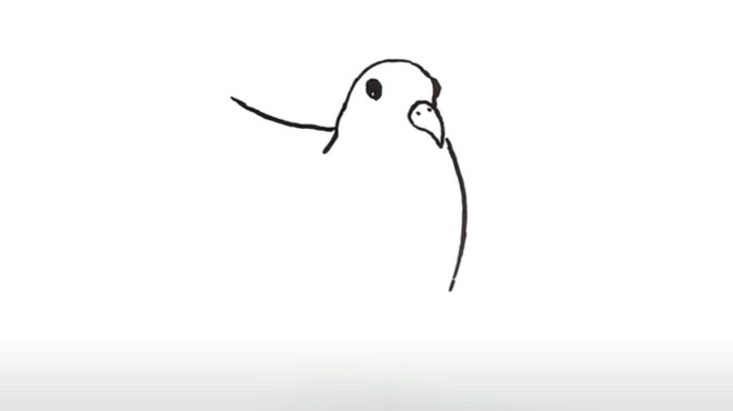 Рисунок Голубь мира 5