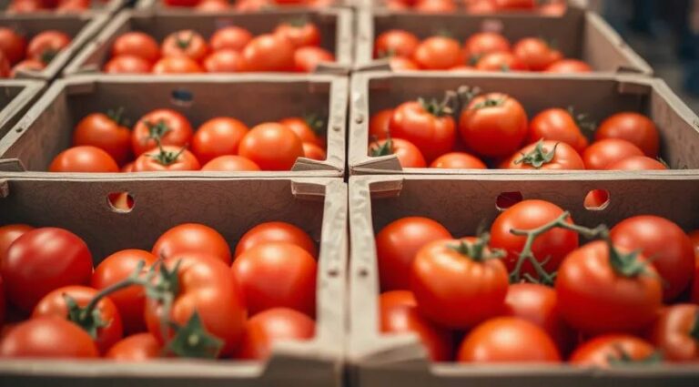 К чему женщине снятся красные помидоры в ящиках