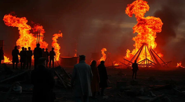 К чему снится большой пожар